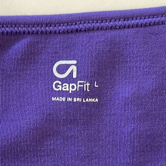 GAP FIT Exercise Tank Top Purple Size Large NWOT - Picture 12 of 15